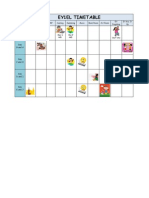 Timetable for Parents 2012-2013 EY1EL Latest 21 Aug