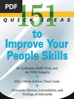 Download 151 Quick Ideas to Improve Your People Skills by Cissy SN104857986 doc pdf