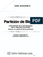 Particion de Bienes - Fernando Alessandri Rodriguez