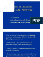 2 Lois de Newton - Cours