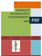 NORMAS DE ORGANIZACIÓN  Y FUNCIONAMIENTO