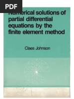 Claes Johnson - Numerical Solutions of Partial Differential Equations by The Finite Element Method - 2009