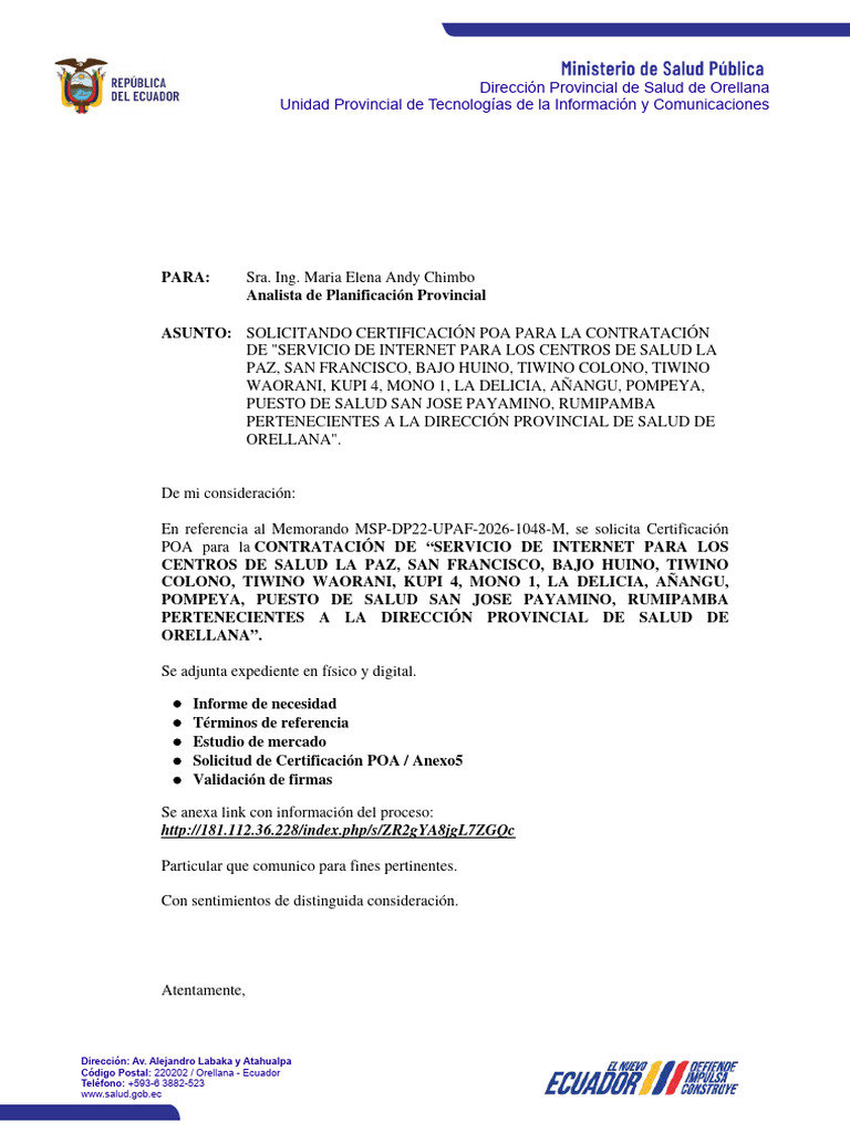 MSP-DP22-UPTICS-2026-0033-M | PDF | Tecnología de información y ...
