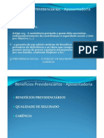 Beneficios Previdenciarios Slides PDF