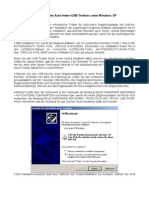 USB Treiber Installation WINXP