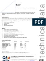 Q8 Scooter Daily Super: Technical Data Sheet