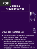 Falacias argumentativas