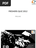 Download Freshers Quiz 2012 Prelims by RV QuizCorp SN104875017 doc pdf