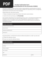 SSBCI Attestation Form for Providers | PDF | Chronic Condition ...
