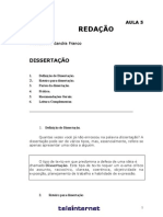 texto sobre a dissertação