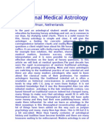 A Brief on Traditional Medical Astrology