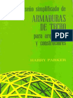 DISEÑO SIMPLIFICADO DE ARMADURAS DE TECHO - HARRY PARKER