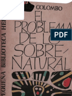 Colombo, Giuseppe - El Problema de Lo Sobenatural