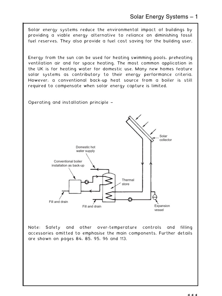 Solar Energy Systems Overview | PDF | Solar Energy | Water Heating