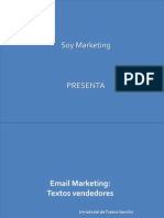 Email Marketing Textos Vendedores