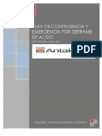Plan de Contigencia y Emergencia Por Derrame de Acido-s.c.m. Antakena-dpr-pcyeda-scma-012