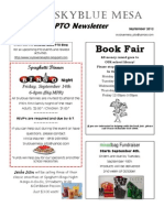 PTO Newsletter September 2012