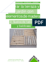 Decorar El Jardin - Suelos de Madera y Baldozas