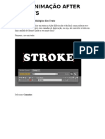 Animação After Effects