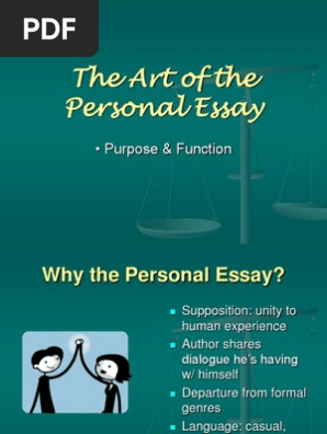 Personal Essay
