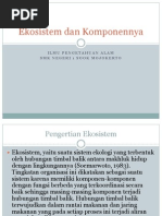 Download Ekosistem Dan Komponennya by Lukman Sang Pembelajar SN104919292 doc pdf