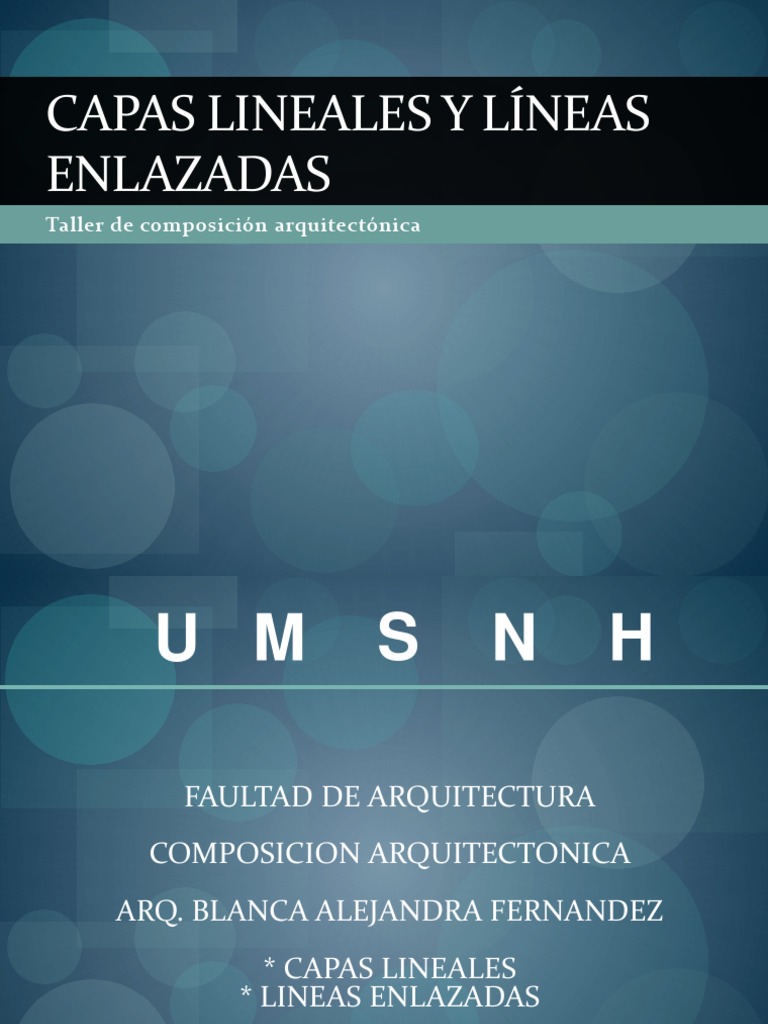 Lineas Enlazadas y Capas Lineales (Equipo 1) | Descargar gratis PDF ...
