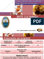 Arte Culinario Presentación