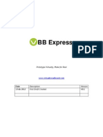 VBBExpress User Manual v0.1