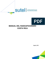 Manual Del Radioaficionado de Costa Rica