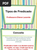Tipos de Predicado