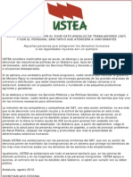 Ustea Se Solidariza Con El Sat