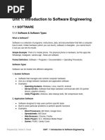 Key Characteristics of Software | PDF
