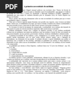 A Primeira Necessidade Do Medium