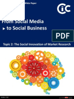 Kantar Media From Social Media To Social Business, A CIC White Paper
