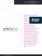 PrestaShop Feature List Es