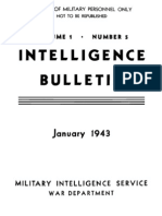 Intelligence Bulletin Jan 1943