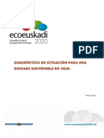 Eco Euskadi 2020. Diagnóstico de situación para una Euskadi sostenible en 2020 