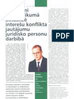 Kaspars Freimanis: Grozījumi Komerclikuma Aktualizē Interešu Konflikta Jautājumu Juridisko Personu Darbībā