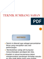 Teknik Sumbang Saran Pdf
