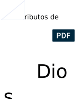 Los Atributos de Dios