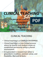 Clinical Teaching