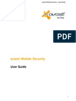 AVAST Mobile Security User Guide En