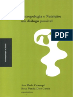 CANESQUI, GARCIA (2005) Antropologia e Nutrição - um diálogo possível