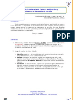 Ficha 1.1 Analizando la influencia de factores ambientales y sociales en el desarrollo de un niño 2012