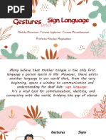 FSL Training for Inclusive Education | PDF | Sign Language | Hand