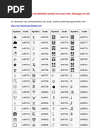 Download Craigslist Symbols by cassandrajane87 SN105008506 doc pdf