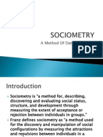 Sociometry