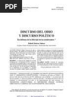 Alcácer, discurso de odio y discurso político, recpc14-02