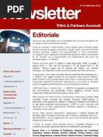 Newsletter  T&P N°61
