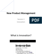 New Product Management-Session 1